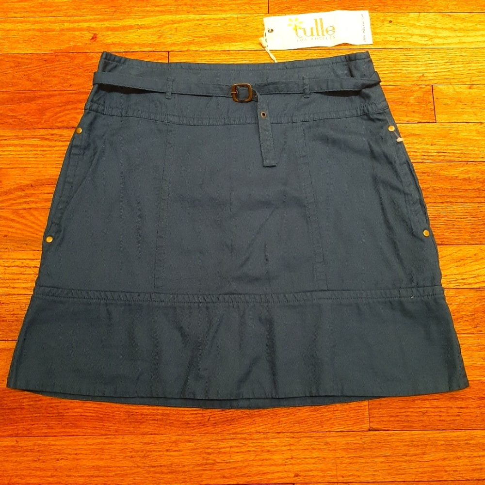 Tulle cotton skirt